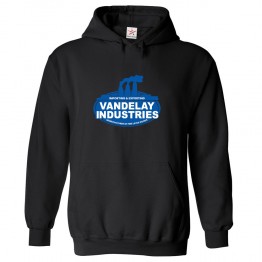Vandelay Industries Classic Unisex Kids and Adults Pullover Hoodie For Music Fans